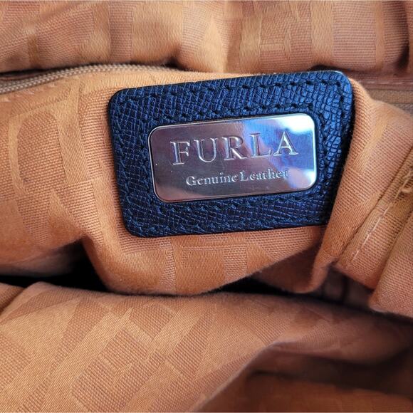 Furla Leather Satchel Bag - Picture 12 of 15
